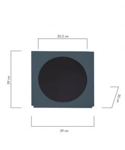 RNT By Really Nice Things Étagères Étagère En MDF Laqué En Couleur Bleu Marine. -Vaisseliers Soldes Magasin etagere en mdf laque en couleur bleu marine 9