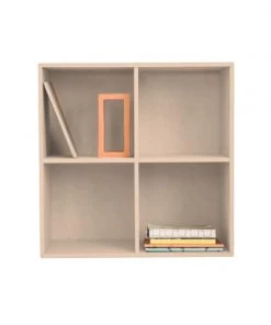 RNT By Really Nice Things Étagères Étagère En MDF Laqué En Couleur Nude. -Vaisseliers Soldes Magasin etagere en mdf laque en couleur nude 2