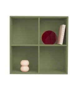 RNT By Really Nice Things Étagères Étagère En MDF Laqué En Couleur Vert. -Vaisseliers Soldes Magasin etagere en mdf laque en couleur vert 4