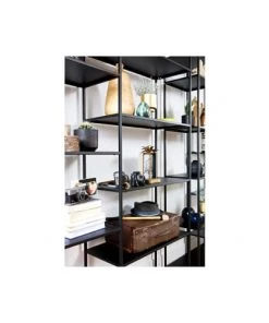 Woood Étagères Étagère En Métal 10 Casiers Noir -Vaisseliers Soldes Magasin etagere en metal 10 casiers noir 4