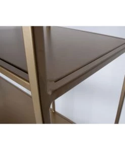 Bepurehome Étagères Étagère En Métal 196x90cm Laiton -Vaisseliers Soldes Magasin etagere en metal 196x90cm laiton 4