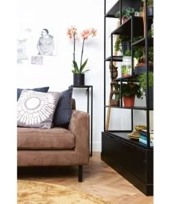 Woood Étagères Étagère En Métal 204x126cm Noir -Vaisseliers Soldes Magasin etagere en metal 204x126cm noir 2