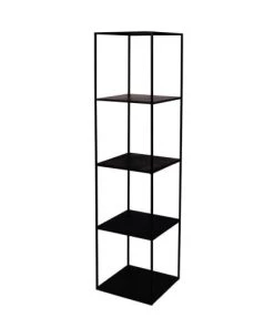 Zago Étagères Étagère En Métal 4 Niveaux H140 Cm -Vaisseliers Soldes Magasin etagere en metal 4 niveaux h140 cm 2