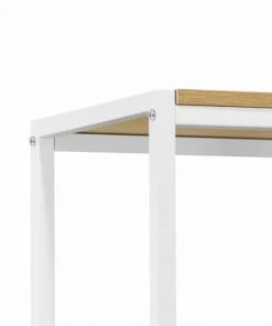Alice's Garden Étagères Étagère En Métal Blanc Mat Et Décor Bois, 6 Niveaux 9 Alice's Garden Étagères Étagère En Métal Blanc Mat Et Décor Bois, 6 Niveaux -Vaisseliers Soldes Magasin etagere en metal blanc mat et decor bois 6 niveaux 3