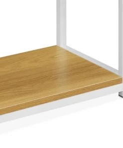 Alice's Garden Étagères Étagère En Métal Blanc Mat Et Décor Bois, 6 Niveaux 10 Alice's Garden Étagères Étagère En Métal Blanc Mat Et Décor Bois, 6 Niveaux -Vaisseliers Soldes Magasin etagere en metal blanc mat et decor bois 6 niveaux 4