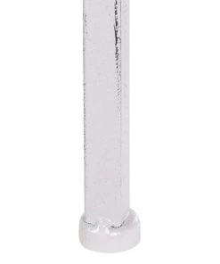 Beliani Étagères Étagère En Métal Blanc Pour Salle De Bains -Vaisseliers Soldes Magasin etagere en metal blanc pour salle de bains 5