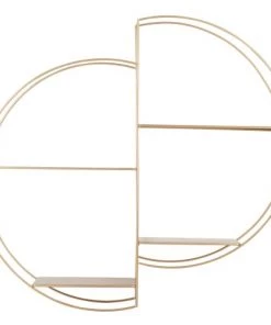 Maisons Du Monde Étagères Etagère En Métal Doré