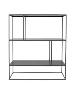 Zuiver Étagères Etagère En Métal Gris Anthracite