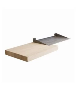 Swabdesign Étagères Etagère En Métal Laqué Et Bois De Frêne 56x20