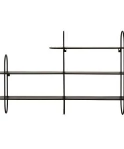 Maisons Du Monde Étagères Étagère En Métal Noir 119x71