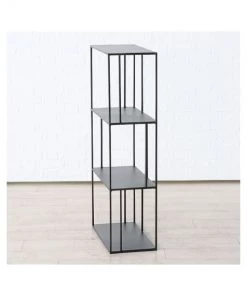 Wadiga Étagères Étagère En Métal Noir H115cm -Vaisseliers Soldes Magasin etagere en metal noir h115cm 2