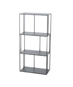 Wadiga Étagères Étagère En Métal Noir H115cm