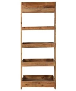 Grenier Alpin Étagères Étagère En Pin Recyclé 4 Plateaux -Vaisseliers Soldes Magasin etagere en pin recycle 4 plateaux 3