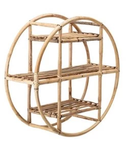 Bloomingville Étagères Etagère En Rotin Beige -Vaisseliers Soldes Magasin etagere en rotin beige 2