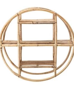 Bloomingville Étagères Etagère En Rotin Beige