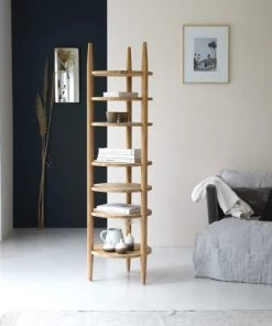 Tikamoon Étagères Etagère En Teck Massif