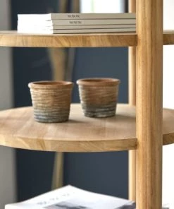 Tikamoon Étagères Etagère En Teck Massif -Vaisseliers Soldes Magasin etagere en teck massif 3