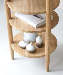 Tikamoon Étagères Etagère En Teck Massif -Vaisseliers Soldes Magasin etagere en teck massif 4