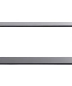 Maisons Du Monde Étagères Etagère En Verre Et En Métal Noir Mat