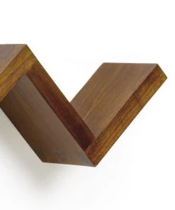 MOYCOR Étagères Étagère Escalier En Bois Marron 5 MOYCOR Étagères Étagère Escalier En Bois Marron -Vaisseliers Soldes Magasin etagere escalier en bois marron 2