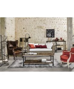 Maisons Du Monde Étagères Étagère Escalier En Sapin Et Métal Effet Rouille -Vaisseliers Soldes Magasin etagere escalier en sapin et metal effet rouille 1000 13 11 146094 2