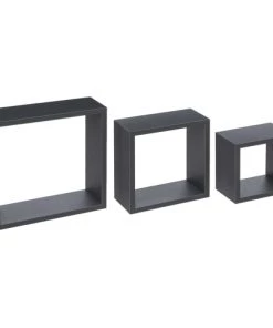 Five Simply Smart Étagères Étagère Gris Anthracite - Lot De 3