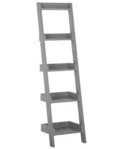 Beliani Étagères Étagère Grise