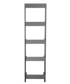 Beliani Étagères Étagère Grise -Vaisseliers Soldes Magasin etagere grise 4