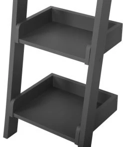 Beliani Étagères Étagère Grise -Vaisseliers Soldes Magasin etagere grise 5