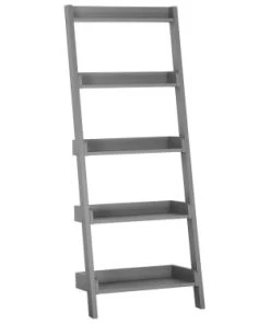 Beliani Étagères Étagère Grise