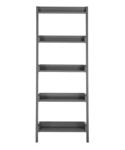 Beliani Étagères Étagère Grise -Vaisseliers Soldes Magasin etagere grise 8