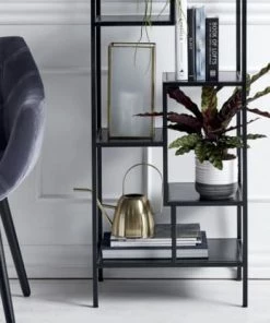 Étagères Étagère Haute Moderne Métal - Nordal -Vaisseliers Soldes Magasin etagere haute moderne metal nordal 2