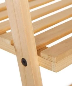 Wadiga Étagères Étagère Inclinée En Bois De Sapin Nature 3 Plateaux -Vaisseliers Soldes Magasin etagere inclinee en bois de sapin nature 3 plateaux 3