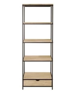 Maisons Du Monde Étagères Étagère Indus 1 Tiroir En Sapin Massif Et Métal