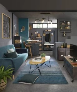 Maisons Du Monde Étagères Etagère Indus En Métal Noir -Vaisseliers Soldes Magasin etagere indus en metal noir 1000 3 20 188210 6