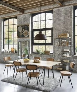 Maisons Du Monde Étagères Etagère Indus En Métal Noir Mat Et Manguier -Vaisseliers Soldes Magasin etagere indus en metal noir mat et manguier 1000 6 38 187244 5