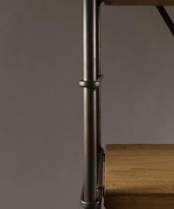 Dutchbone Étagères Etagere Industrielle En Bois Et Acier -Vaisseliers Soldes Magasin etagere industrielle en bois et acier 4