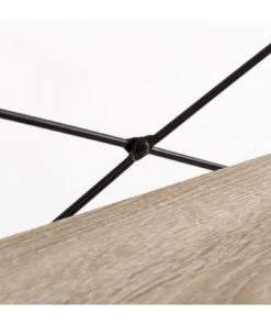 Wadiga Étagères Étagère Métal Noir Et Bois 4 étages -Vaisseliers Soldes Magasin etagere metal noir et bois 4 etages 2