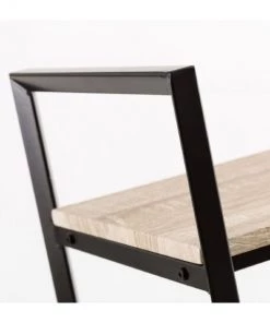 Wadiga Étagères Étagère Métal Noir Et Bois 5 étages H179cm -Vaisseliers Soldes Magasin etagere metal noir et bois 5 etages h179cm 2