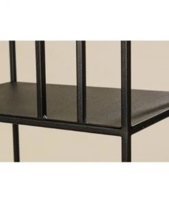 Wadiga Étagères Étagère Métal Noir H140cm -Vaisseliers Soldes Magasin etagere metal noir h140cm 2