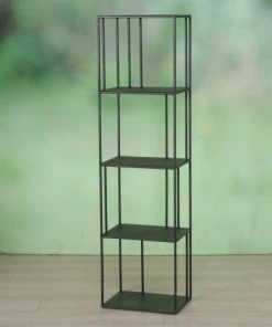Wadiga Étagères Étagère Métal Noir H140cm -Vaisseliers Soldes Magasin etagere metal noir h140cm 4