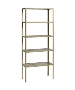 Étagères Étagère Métallique Moderne - Nordal Or