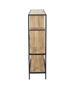The Home Deco Factory Étagères Étagère Multi-compartiments Décor Effet Bois Naturel Et Noir H113cm 9 The Home Deco Factory Étagères Étagère Multi-compartiments Décor Effet Bois Naturel Et Noir H113cm -Vaisseliers Soldes Magasin etagere multi compartiments decor effet bois naturel et noir h113cm 3