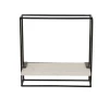 Calicosy Étagères Etagere Murale 1 Niveau En Marbre Blanc - L 35cm