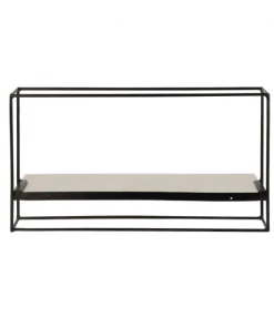 Calicosy Étagères Etagere Murale 1 Niveau En Marbre Blanc - L 65cm