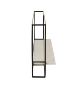 Calicosy Étagères Etagere Murale 1 Niveau En Marbre Blanc - L 65cm -Vaisseliers Soldes Magasin etagere murale 1 niveau en marbre blanc l 65cm 3