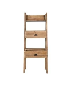 Dendro Étagères Etagère Murale 2 Tiroirs Bois Massif -Vaisseliers Soldes Magasin etagere murale 2 tiroirs bois massif 4