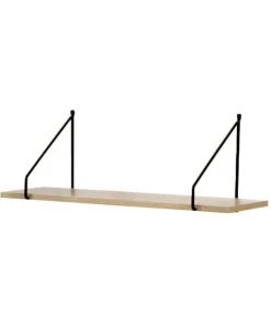 Casâme Étagères Étagère Murale 60 Cm Style Industriel - Marron