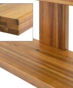 ML-Design Étagères Etagère Murale à 4 Niveaux Marron, 90x25x104 Cm, En Bois -Vaisseliers Soldes Magasin etagere murale a 4 niveaux marron 90x25x104 cm en bois 4