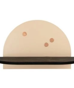 Maisons Du Monde Étagères Etagère Murale Aimantée Noire Et Beige - Lot De 2